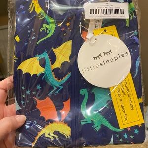 Limited edition Little Sleepies Dragon Galaxy Zippy 6–12M